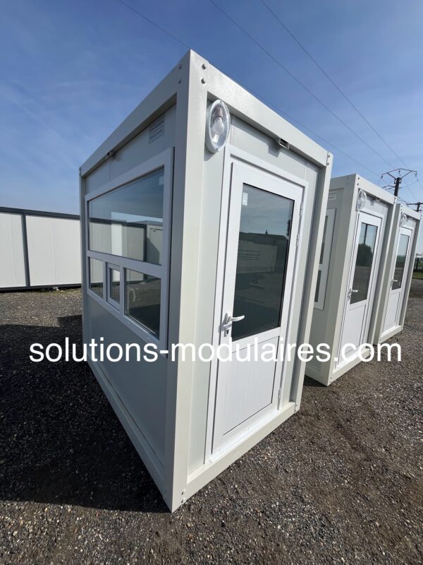 GUERITE DE SECURITE / CABINE DE SECURITE VENDUE MONTEE 2.40M X 1.50M 3900 EUROS H.T./ 4680 EUROS TTC – Image 5