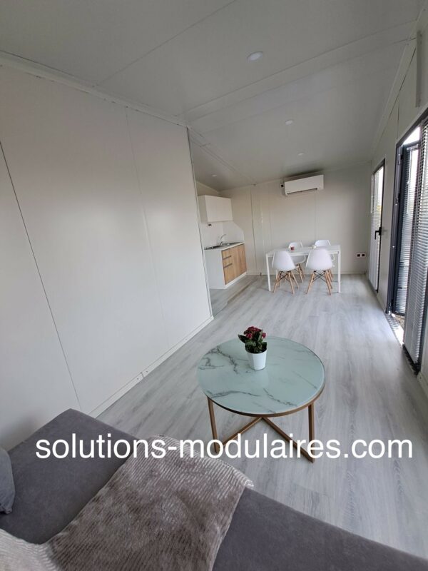 Bungalow aménagé ELENA / Studio de jardin 27 500 euros HT/ 33 000 euros TTC – Image 10