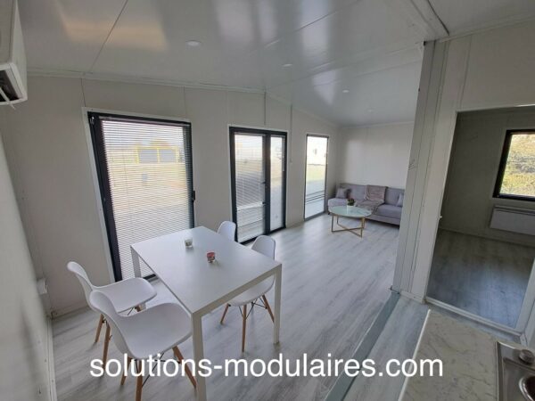 Bungalow aménagé ELENA / Studio de jardin 27 500 euros HT/ 33 000 euros TTC – Image 8