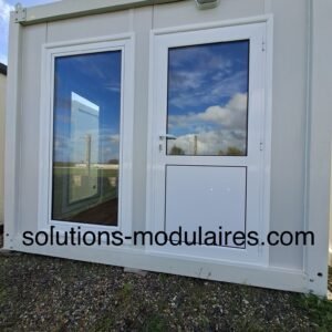 Bungalow LENA vitré/ Bulle de vente VENDU MONTE 3m x 2.40m 5500 euros H.T./ 6600 euros TTC