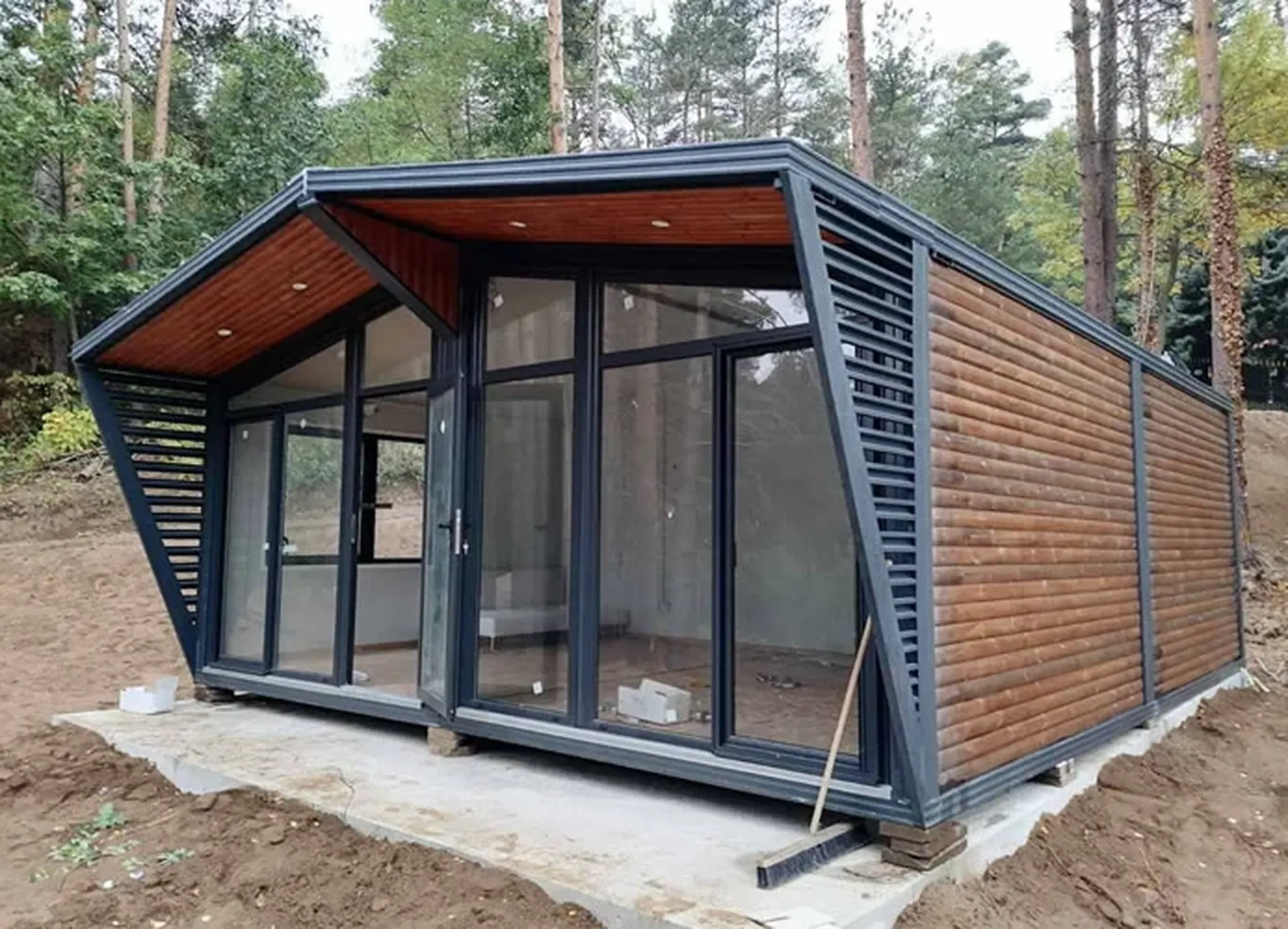 Bungalow bardage bois